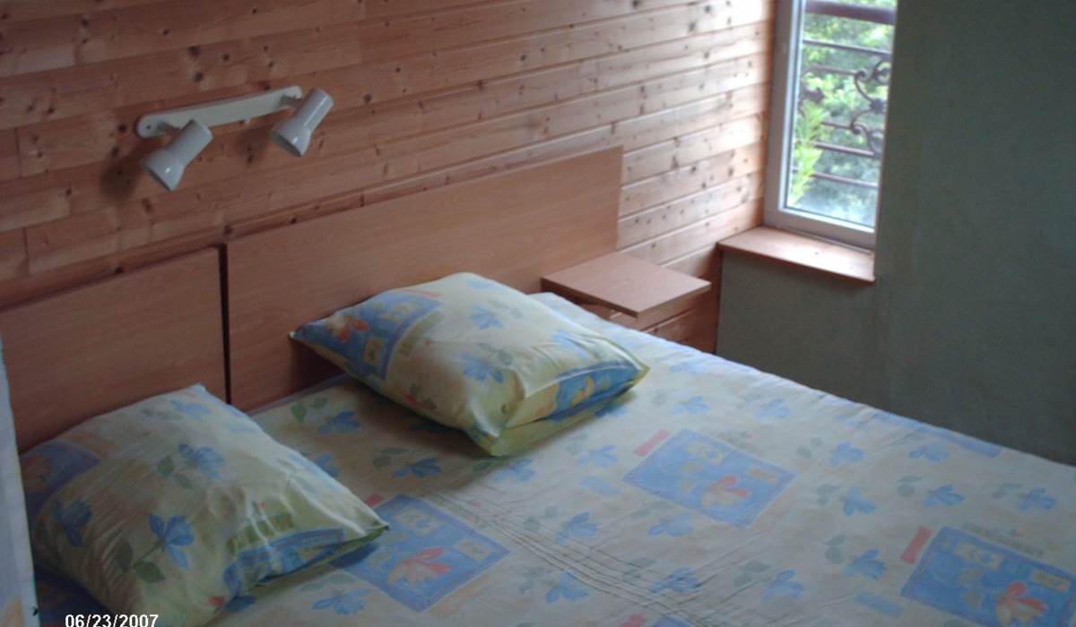 chambre double étage Maison du Masjoubert
