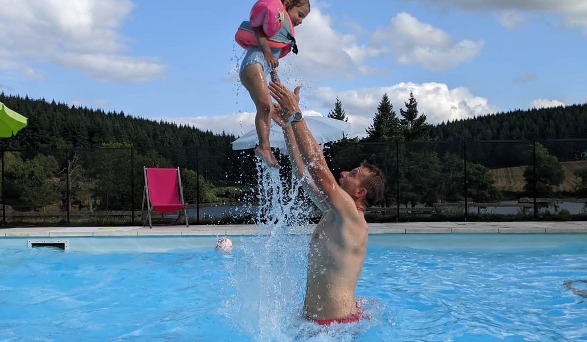 Piscine chauffée