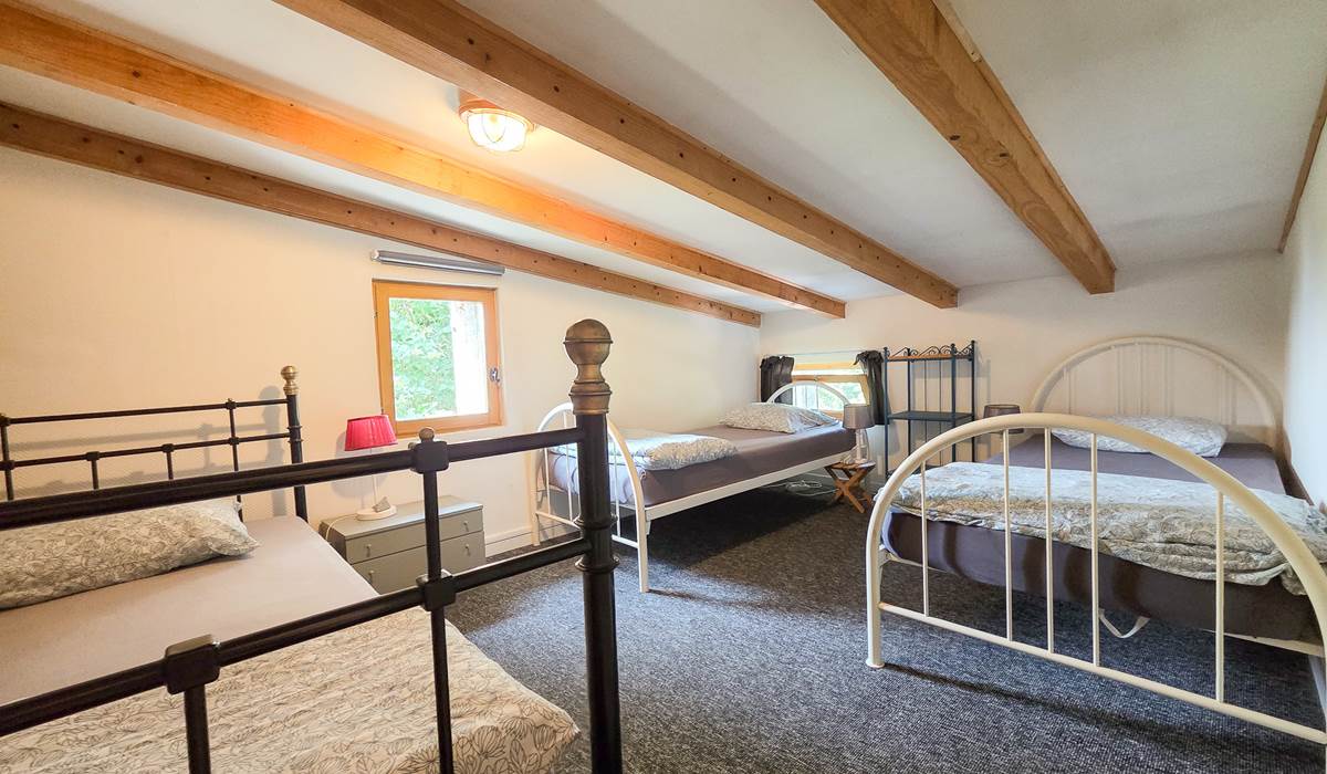 Chambre 3 lits de Bournette