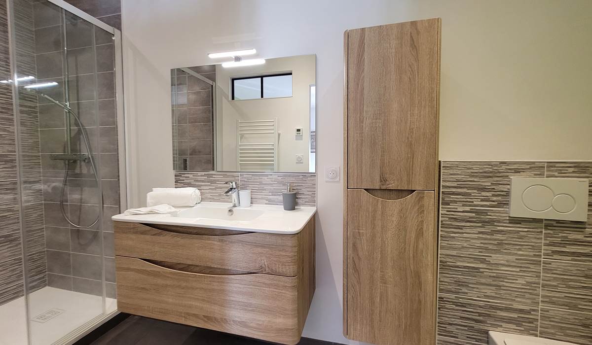 Chambre Bélon - salle d'eau