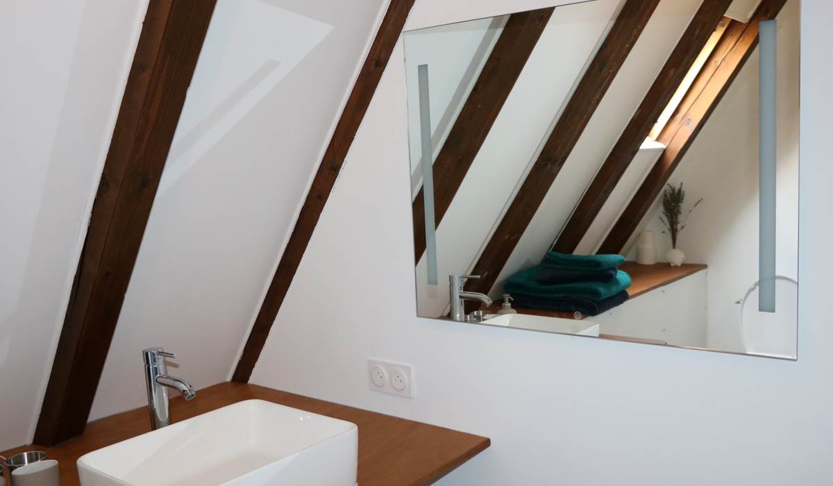 Salle de bain Causse - grand gite proche Figeac