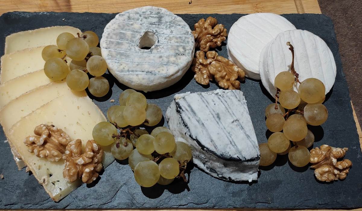 Domaine les Garrigues Plateau de fromages