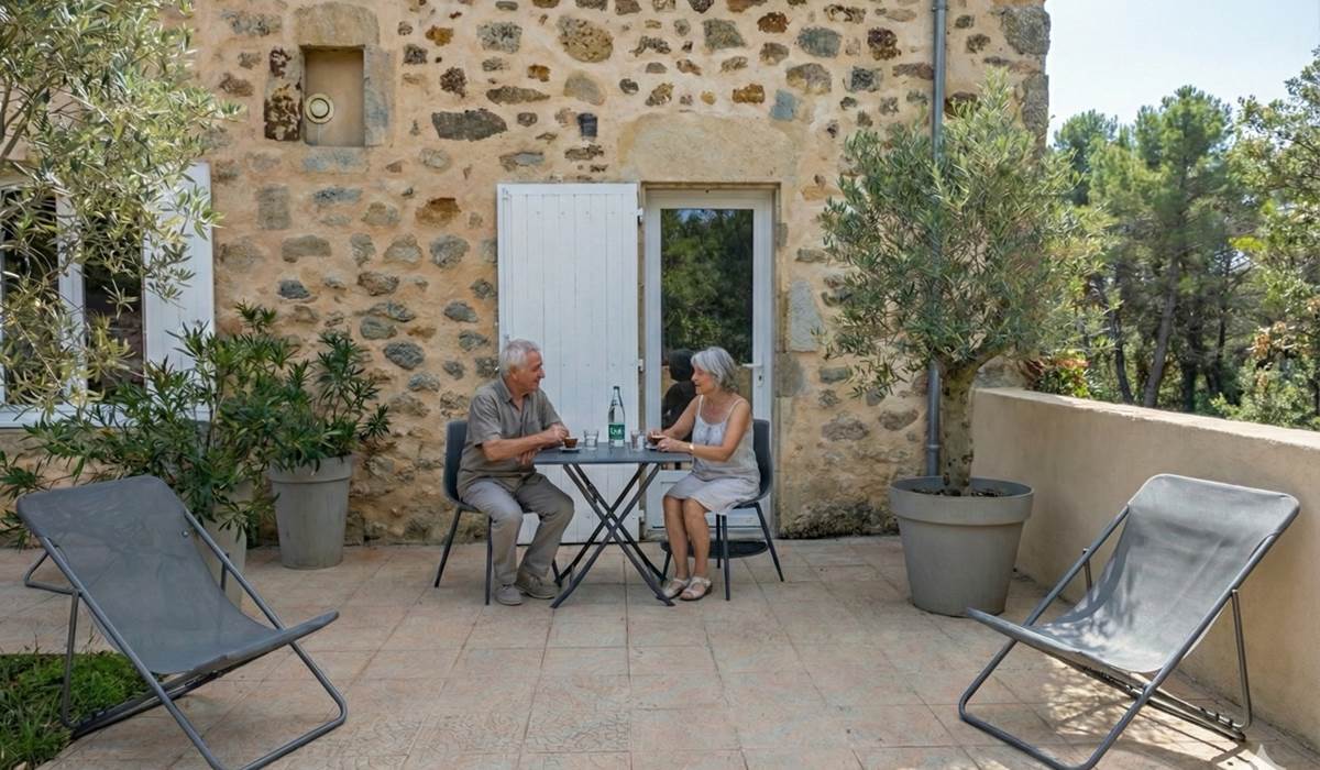 ombrebleuedufiguier-chambre-noisette-terrasse - Grande