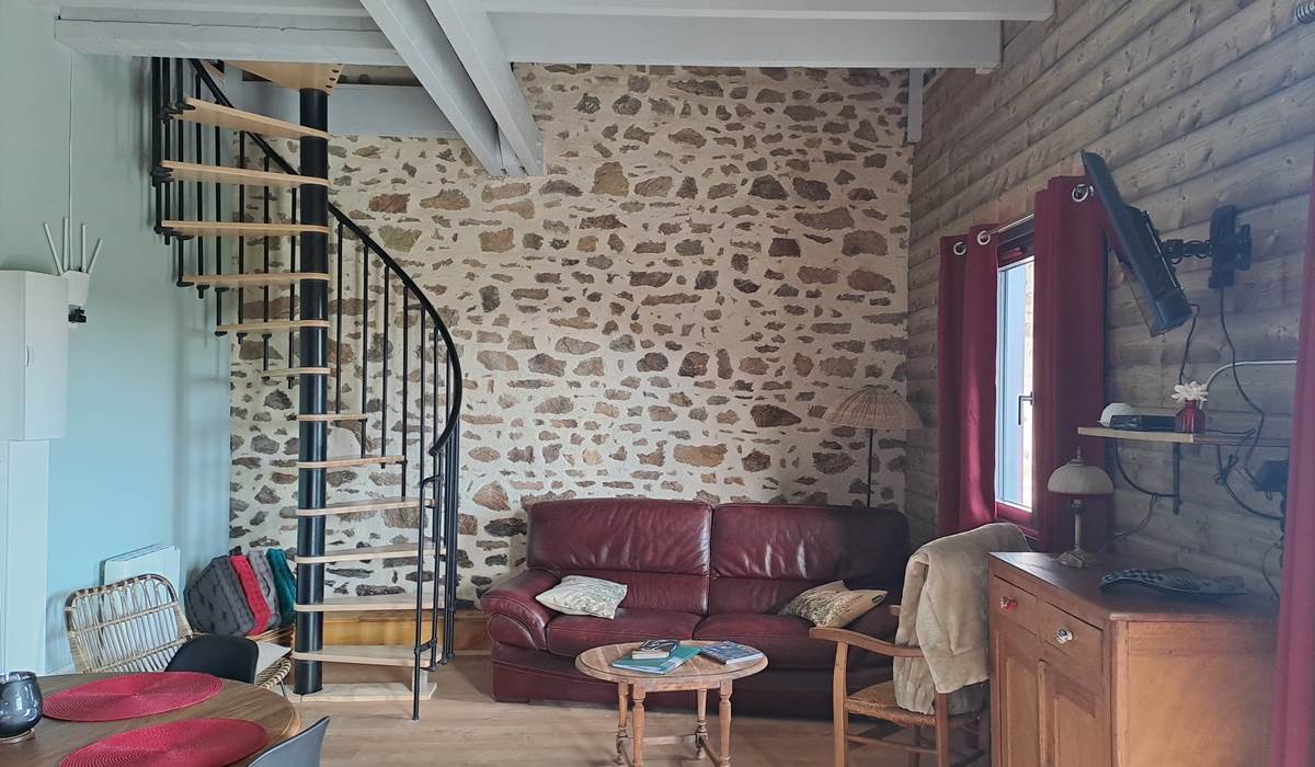 Gîte un petit bout de temps,  le salon