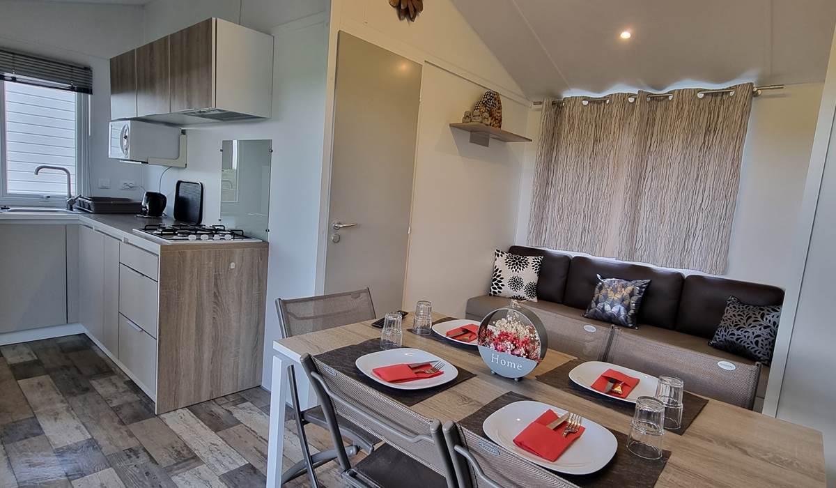 Cuisine salle à manger Mobil-Home