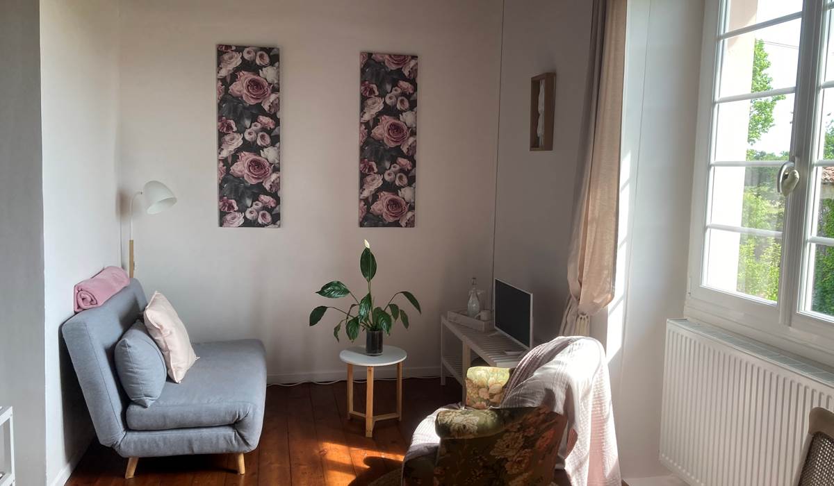 Chambre Rachel coin salon ou 3° couchage