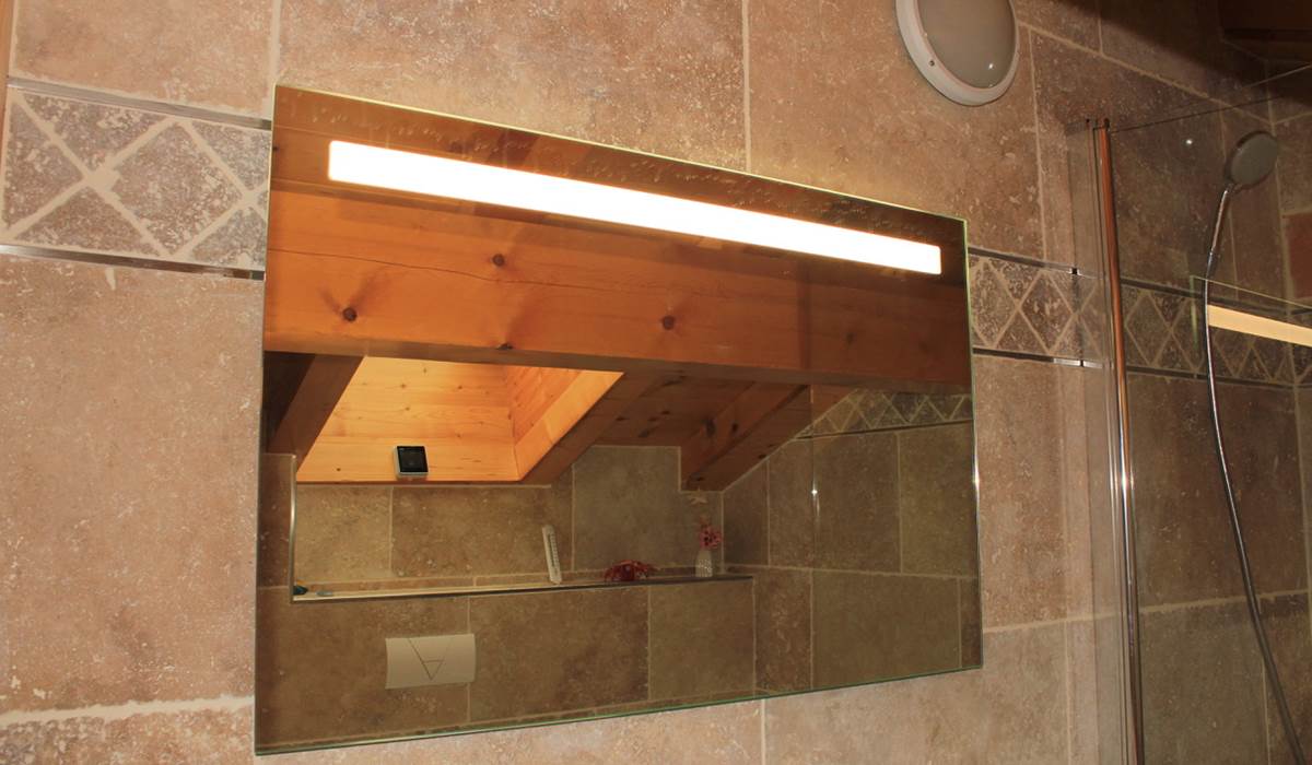 Miroir de la salle de Bains