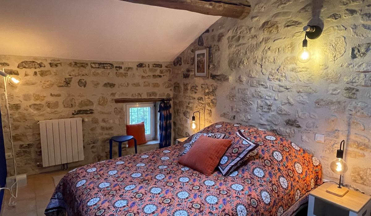 CHAMBRE BLEUE 2E`ME E´TAGE vue ensemble MI