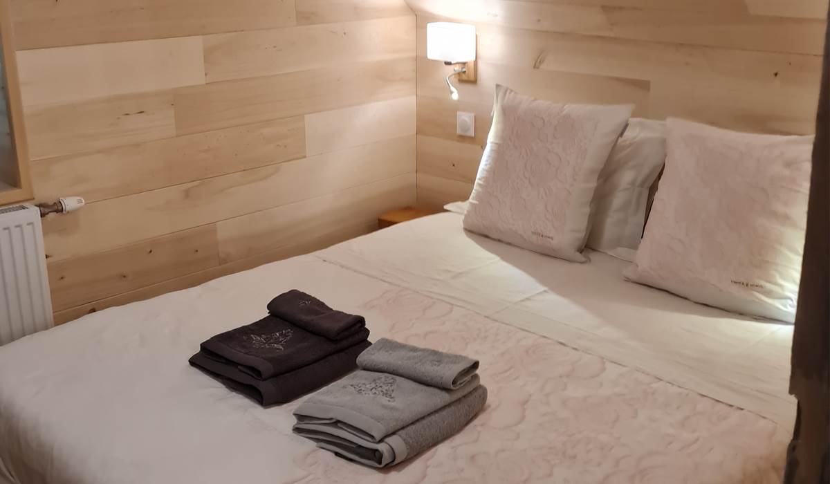 La seconde chambre du gîte modulable