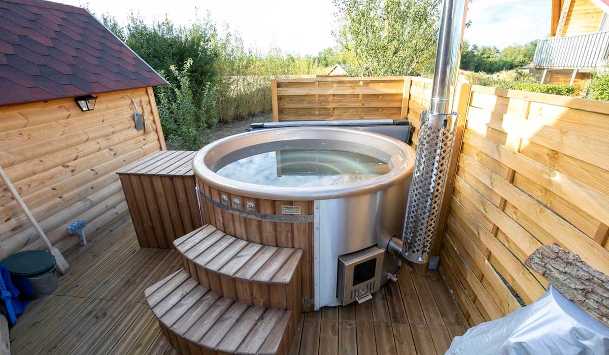 Insolite bain nordique, Chambres d'hôtes piscine  Chambres d'hôtes Sancerre