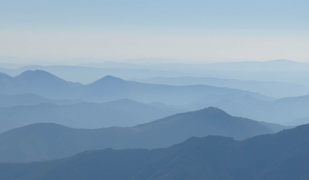 Les Cévennes : "un chaos de collines bleues ..."