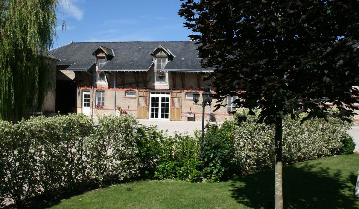La façade sous le soleil