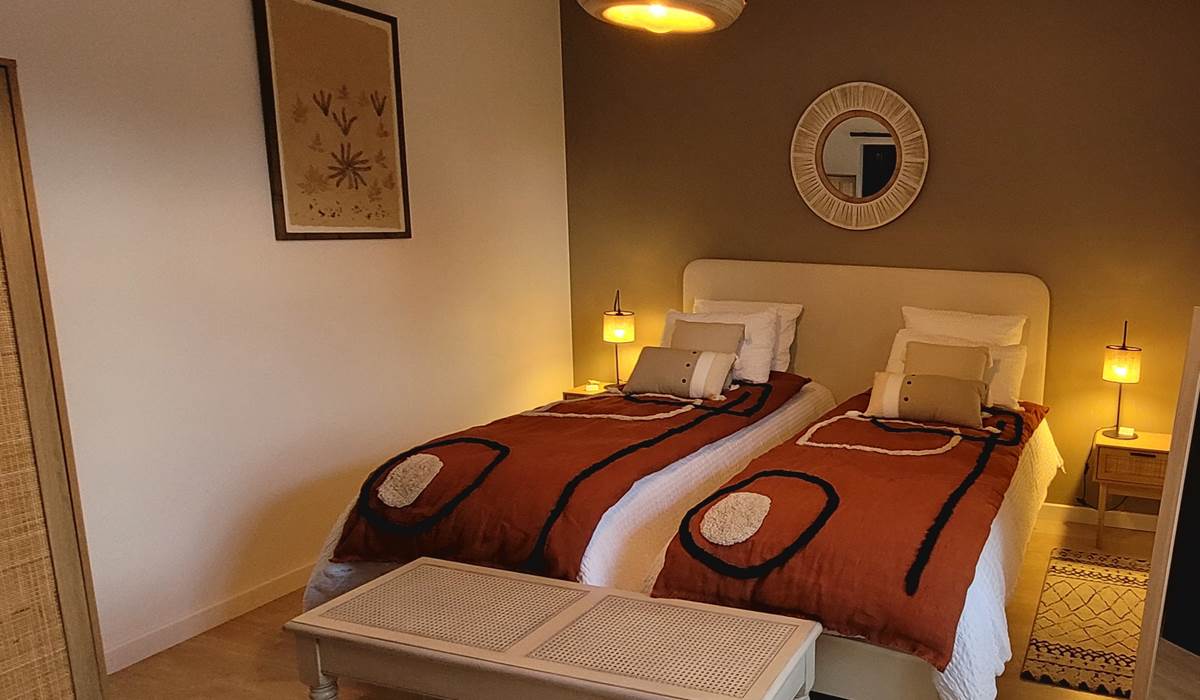 Chambre Glénan en 2 lits