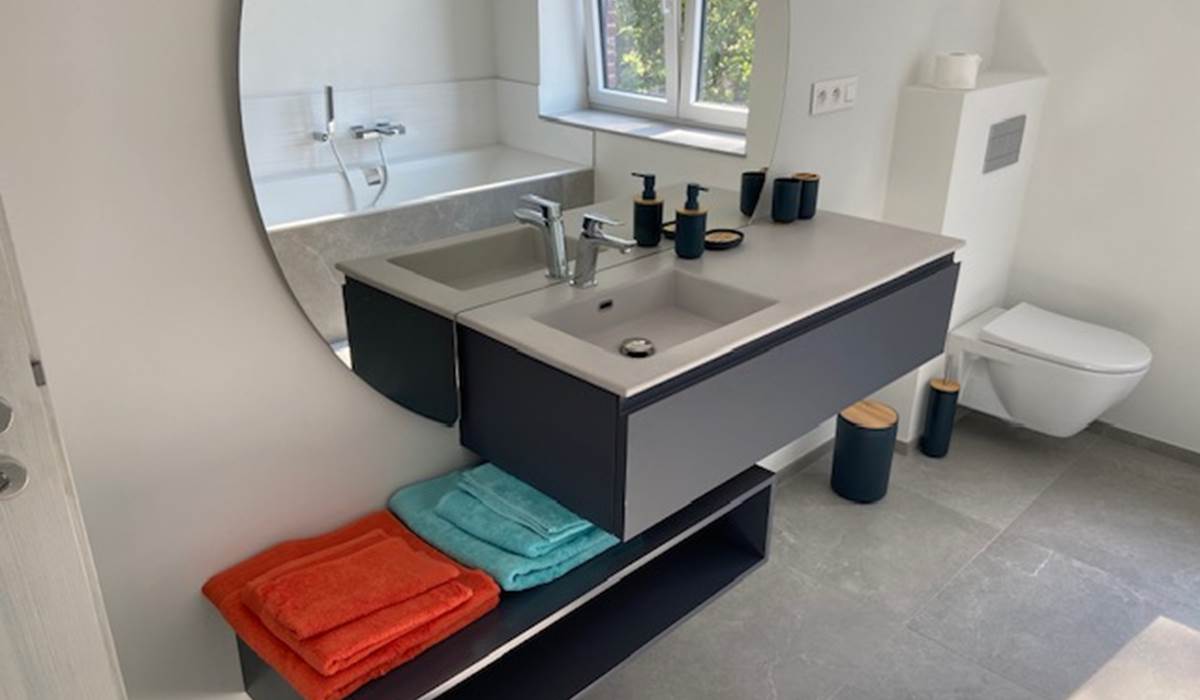 Salla de bain essuis