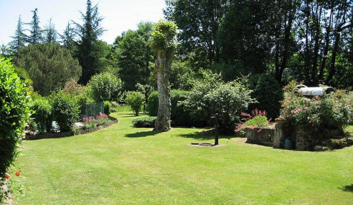 Le jardin en été