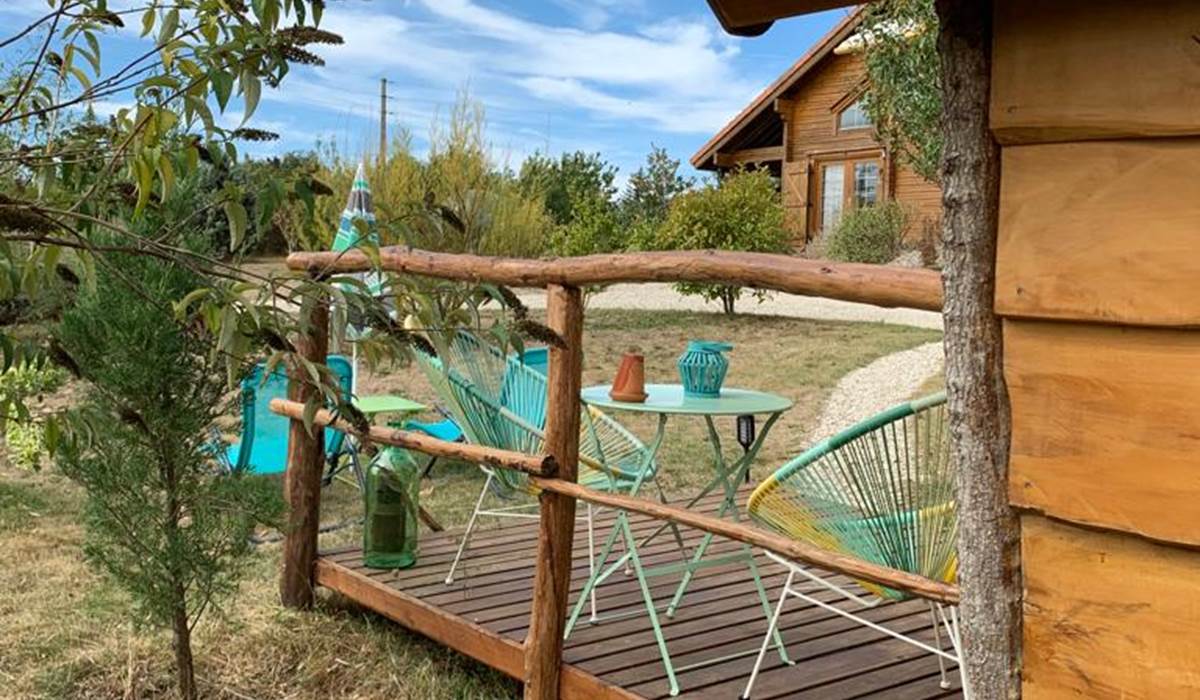 vue sur le jardin