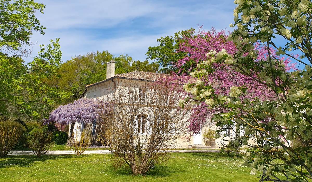 Gîte charentais en pierres apparentes
