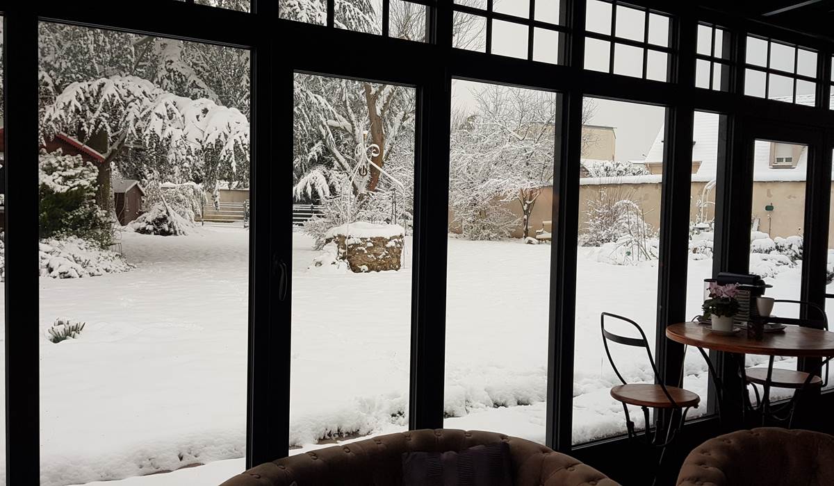 JARDIN SOUS LA NEIGE