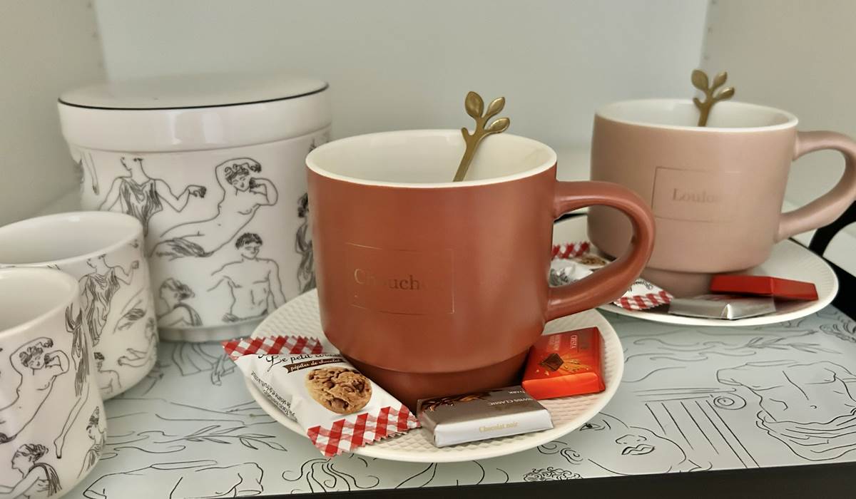 Accessoires de petit déjeuner en libre service