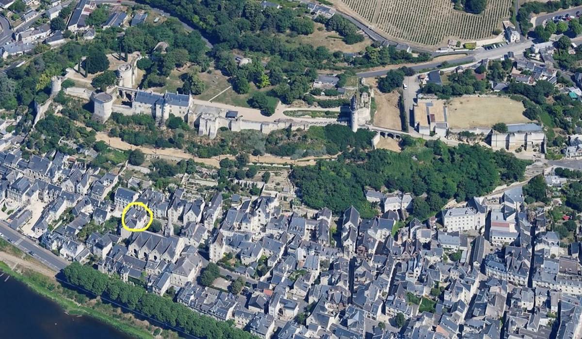 Vue Aérienne CHINON