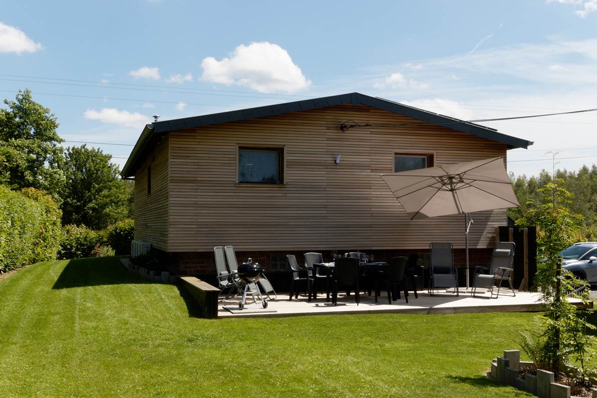 Le chalet du Ménobu "La terrasse"