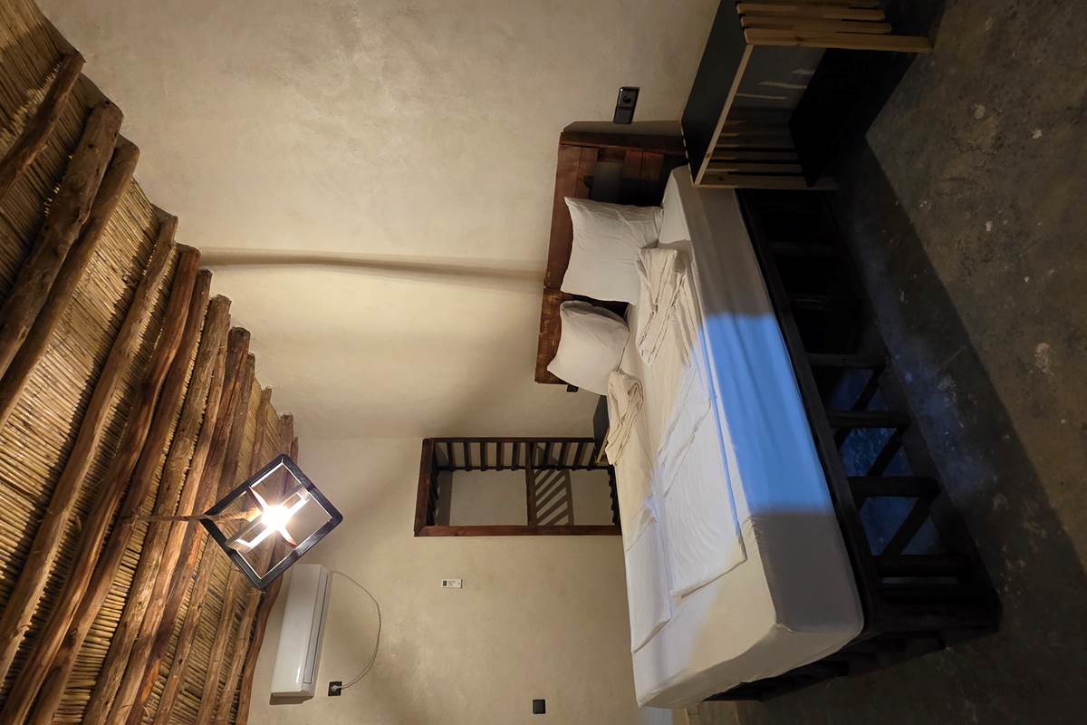 Authentic Double Room with Wooden Ceiling – Camping Hotel Amerdoul, Icht Tata