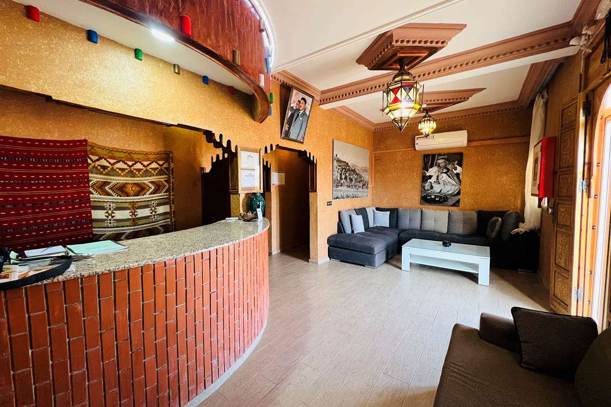 RIAD-AIT-BENHADDOU-Ouarzazate-réception