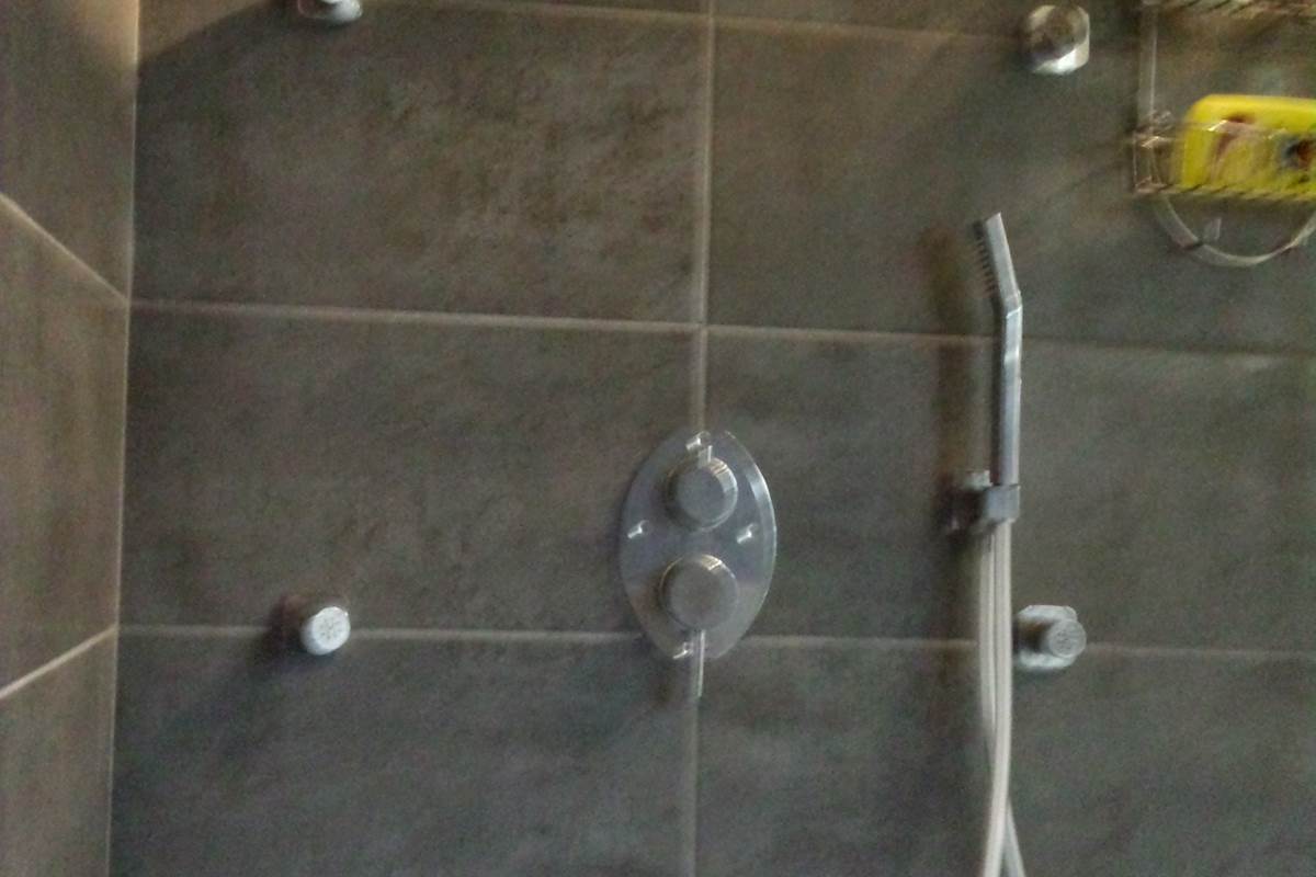 La douche à l'italienne