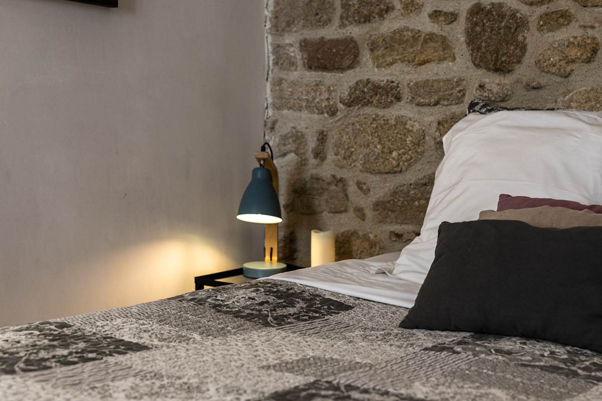 Décoration apaisante au premier étage de notre gite