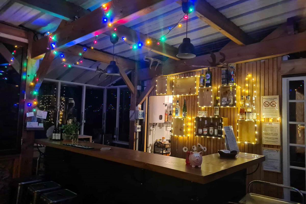 Le bar pour une ambiance de fête