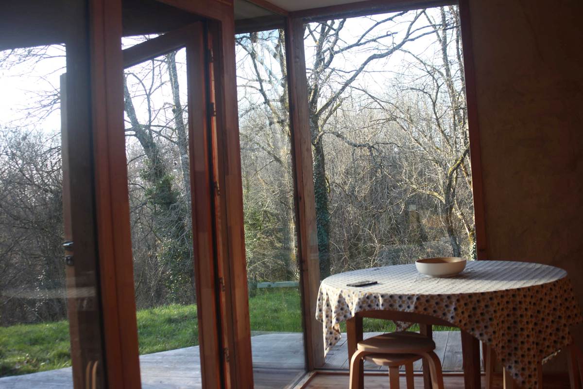 Vue du canape