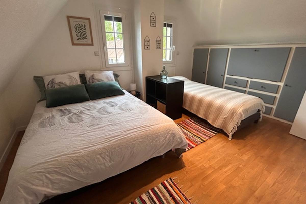 CH4 1 lit double 140x190 et 1 lit simple 90x200