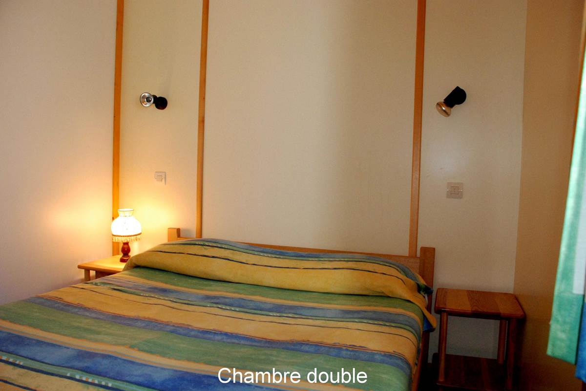 Les Chalets de la Margeride: Chambre double