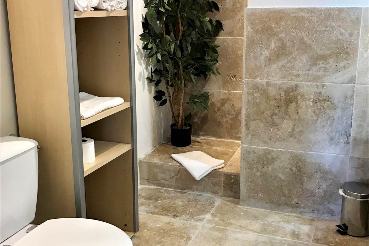 Salle de bains Fleurs