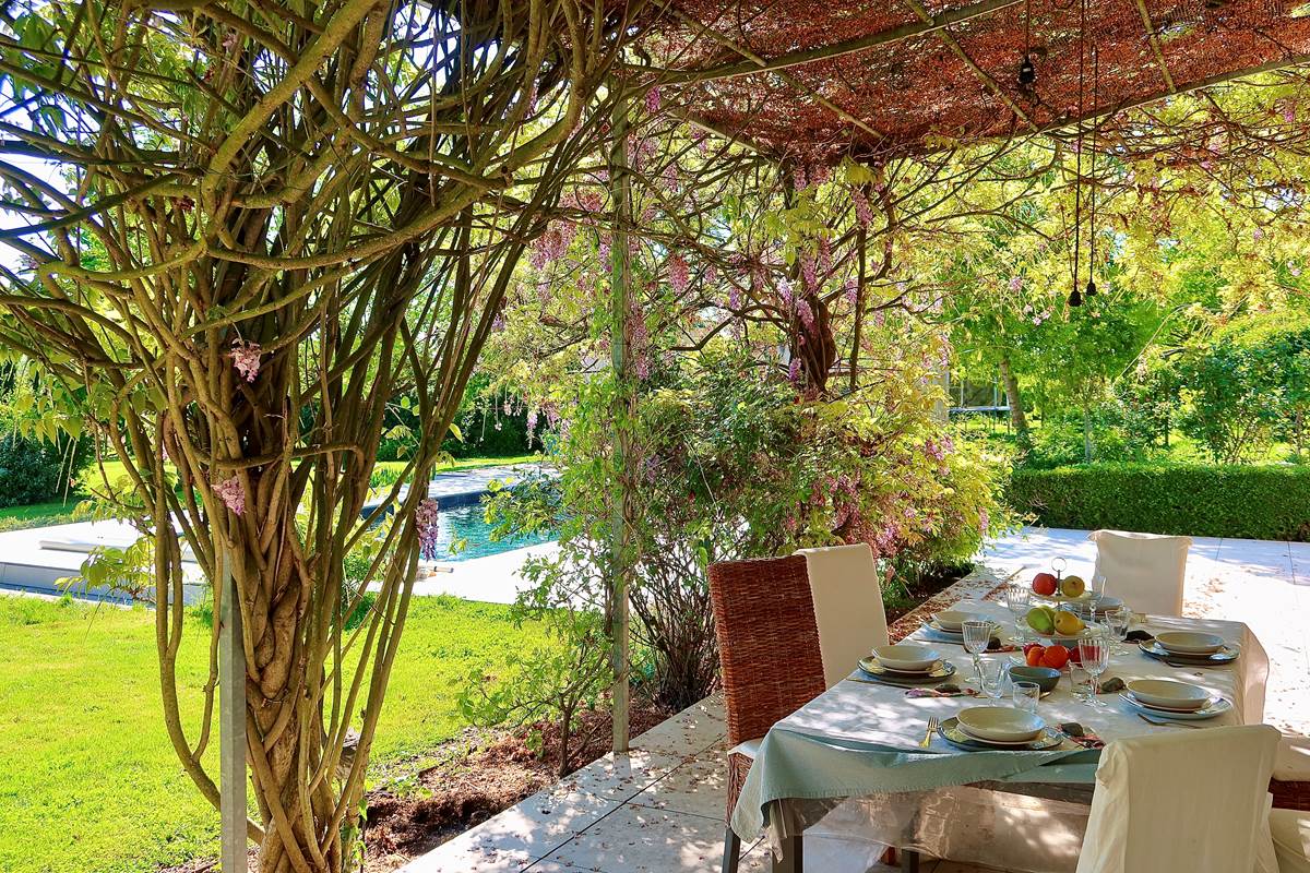 La terrasse de La Maison de Famille