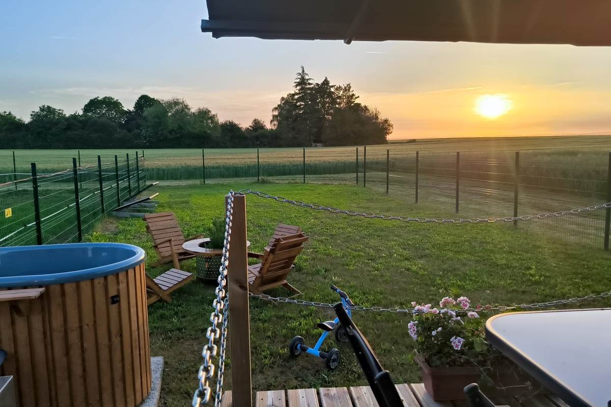 vue depuis la terrasse