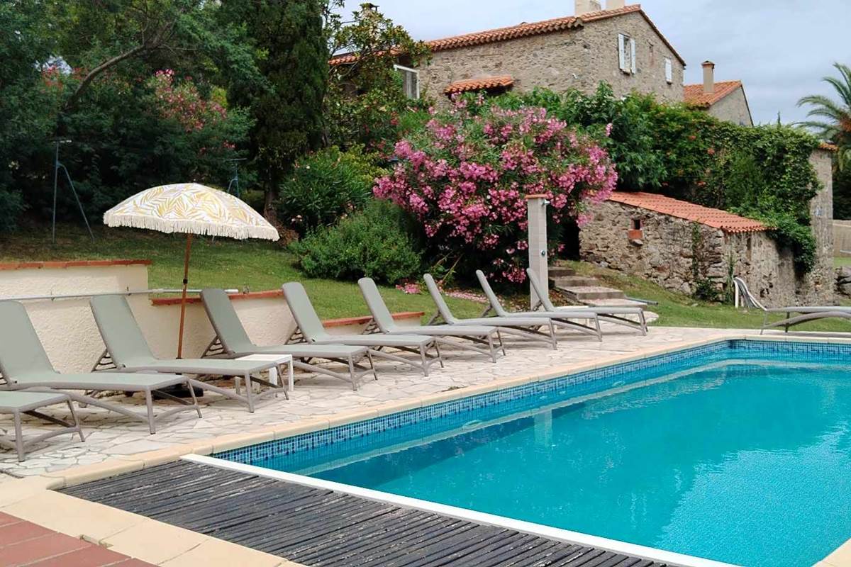 Massane piscine transat Mas