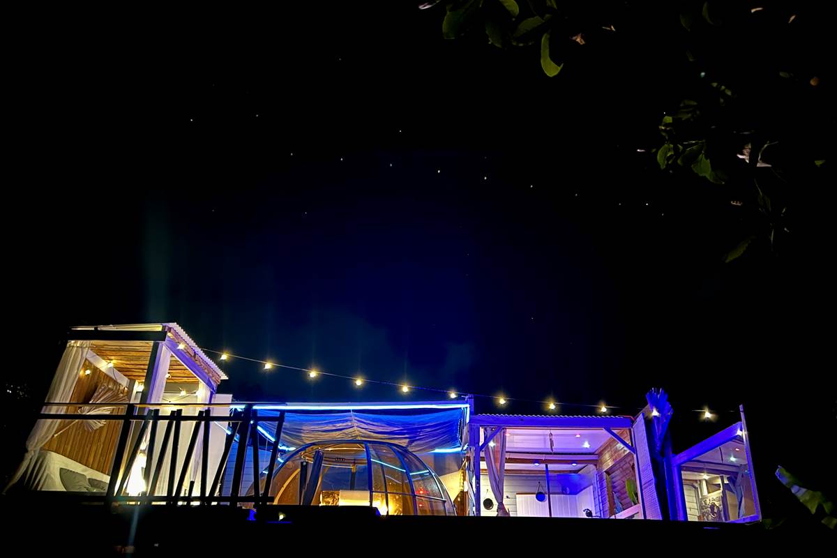 Aquadom Martinique by Night