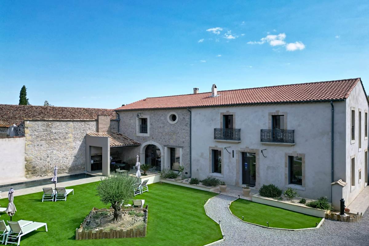 La Vigneronne et son jardin au cœur des Gîtes de Monte Blanco
