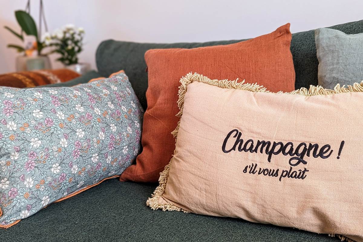 Maison de vacances en Champagne avec salon