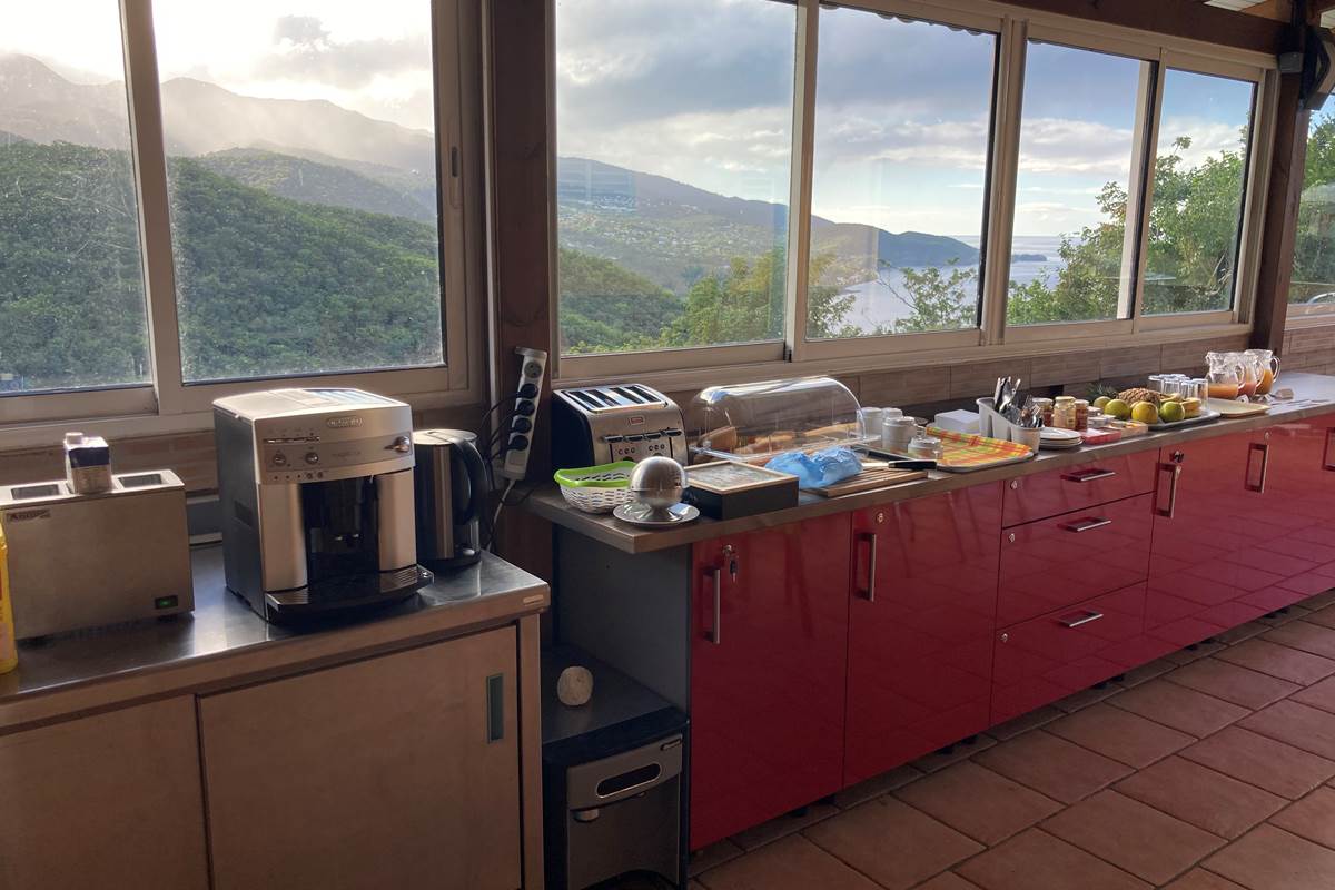 reception petit déjeuner