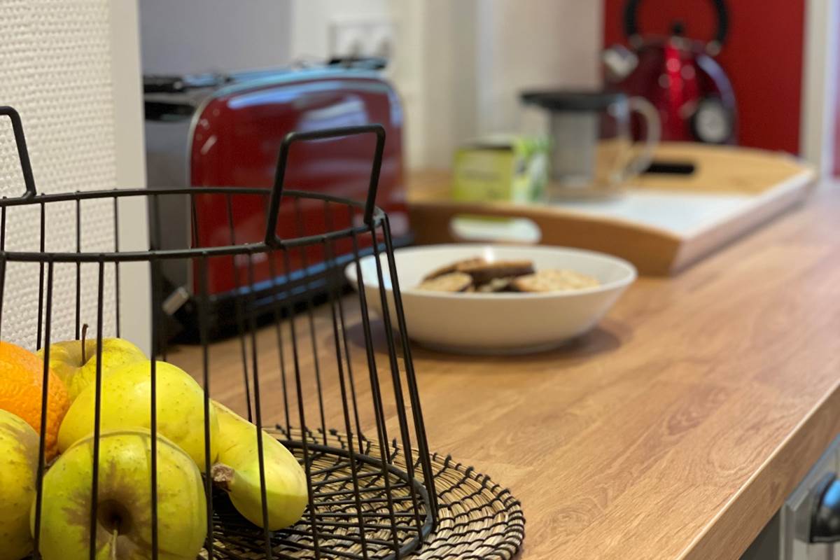 grille pain fruits