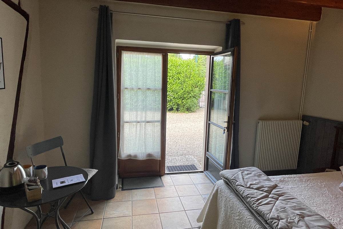 Vue depuis la chambre