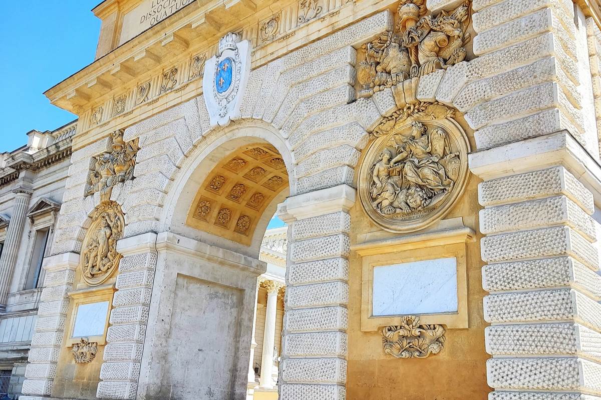 Arc de triomphe Montpellier 34