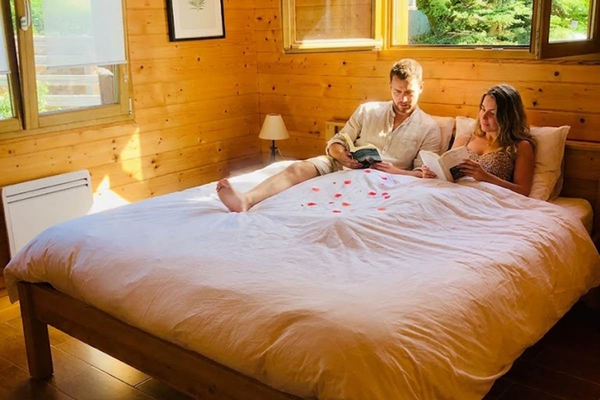 Chambre parentale avec lit Queen Size