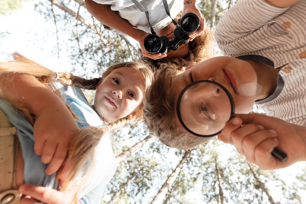 Atelier nature au printemps 5 a 8 ans