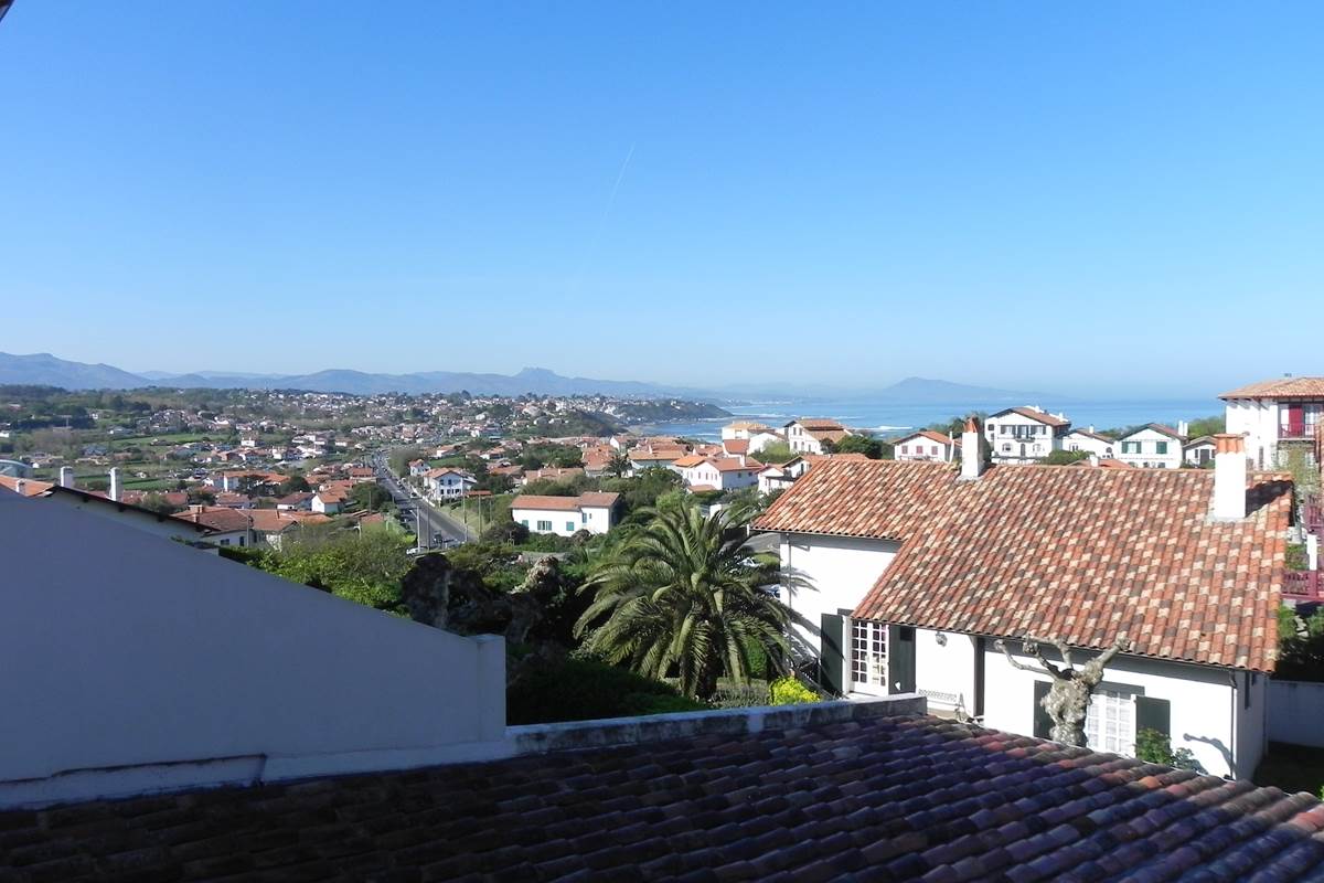 hotel restaurant elissaldia bidart vue mer