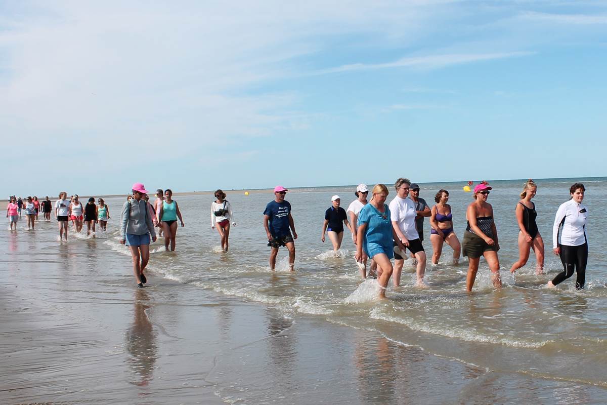 Marche dans l'eau