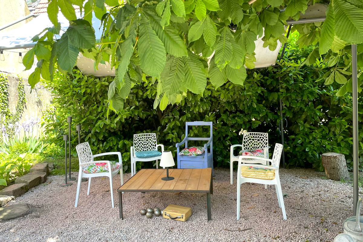 Salon de jardin de la cour Zaepffel