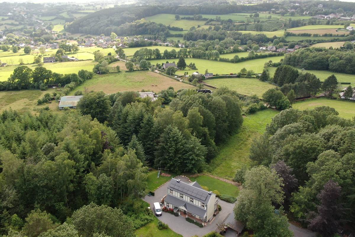 La villa dans son environnement